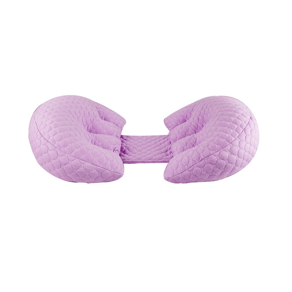 Schwangerschaft Kissen Schlafen Bambus Faser Kissen Schwangerschaft Waschbar U bilden Kissen Seite Schläfer Mutterschaft Bauch Unterstützung Kissen: Violett