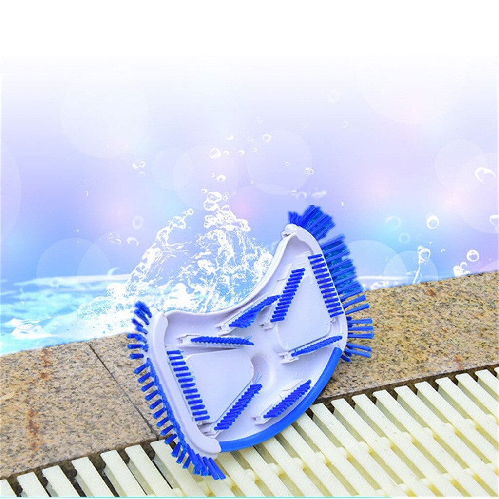 Swimming Pool Vaccum Head Vacuum Brush Cleaner Floating Objects Cleaning Tools Suction Head Pond Fountain Vacuum Brush Cleaner