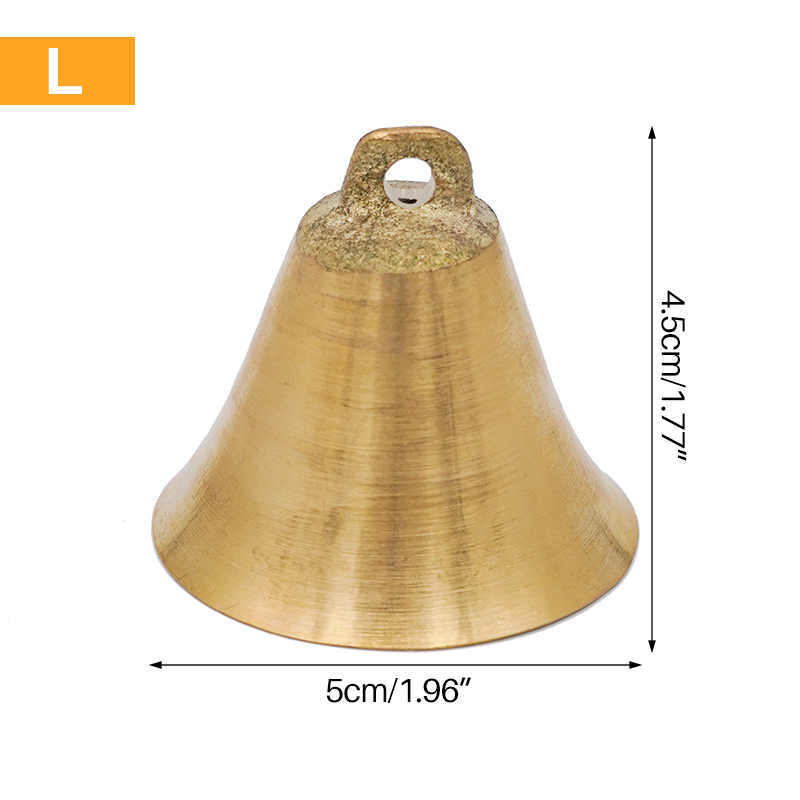 Campanas de cobre para pastoreo de ovejas, vaca, caballo, ganado, ovejas, campana antigua grande y gruesa, Animal, previene la pérdida, campana de aleación de Zinc: Verde