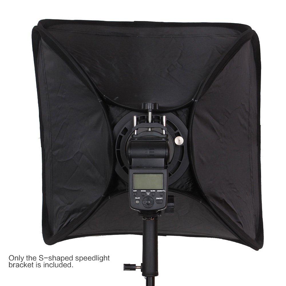 S-type brakett bowens s monteringsholder for speedlite flash fotostudio tilbehør snoot softbox paraply bowens monteringsholder
