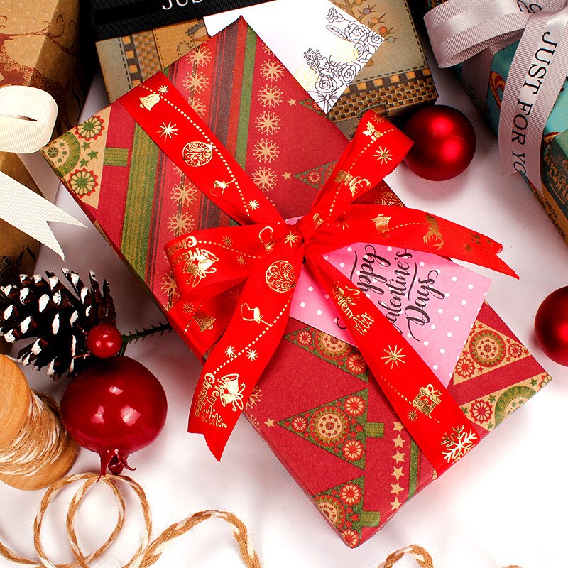 50*70Cm Kerst Inpakpapier Kerst Bruiloft Decoratie... – Grandado