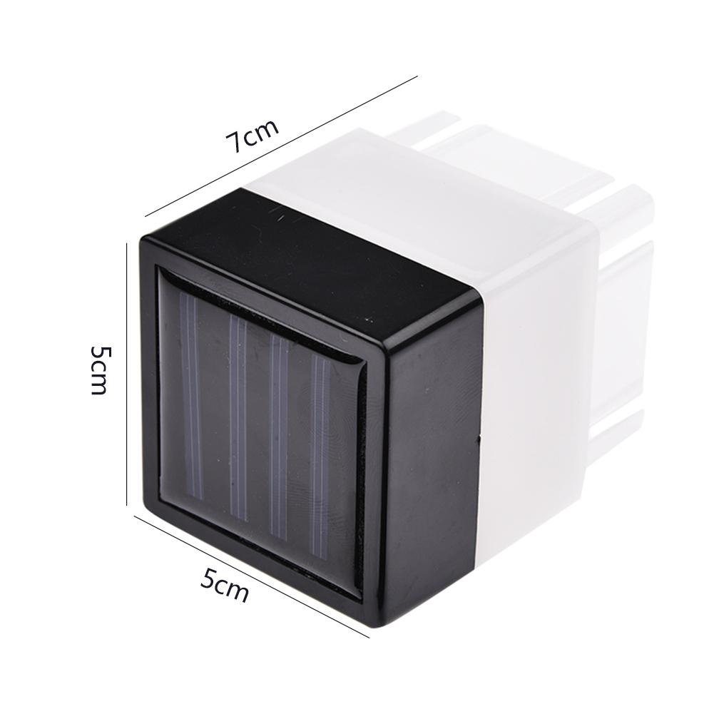 Lámpara Solar LED para porche, sendero, calle, valla, jardín, escaleras, césped, pasillo, luz blanca/cálida, 6V, 2W
