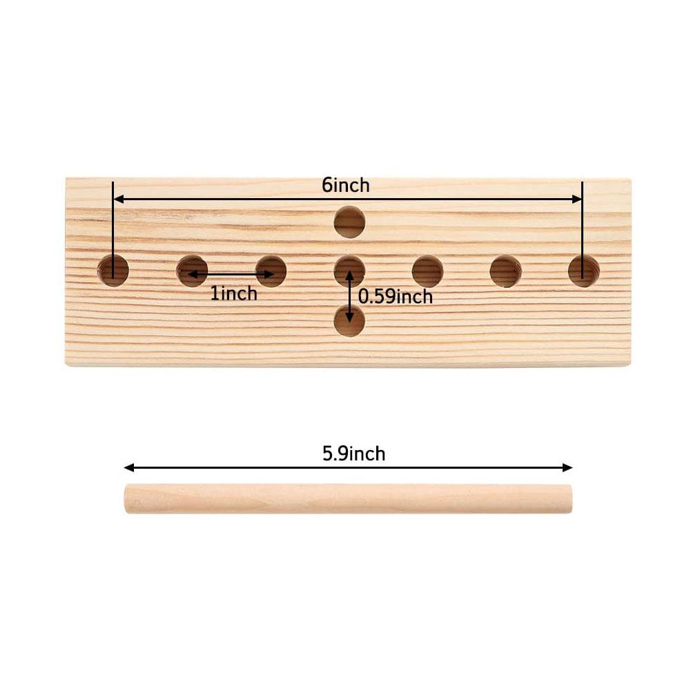 Lint Strik Maker Houten Krans Buigen Maken Tool Diy Lint Ambachten Voor Party Verjaardag Decoratie