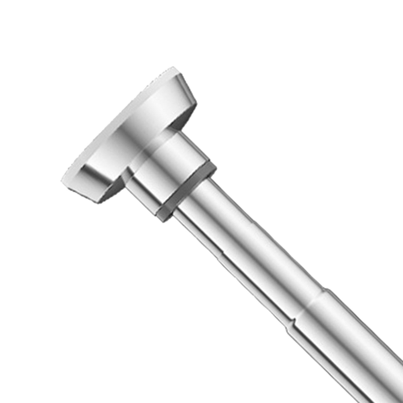 Clothes Hanger Clothes Rod Stainless Steel Wall Mounted Adjustable Closet Rod