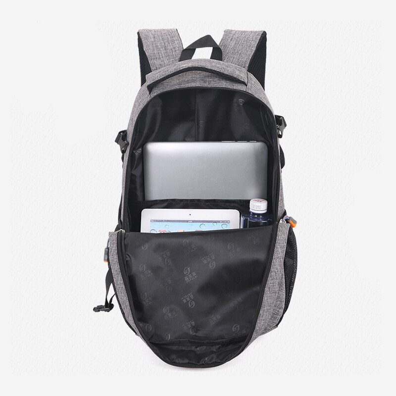 Nova moda masculina mochila saco de poliéster computador portátil mochila sacos estudantes da faculdade do ensino médio saco masculino
