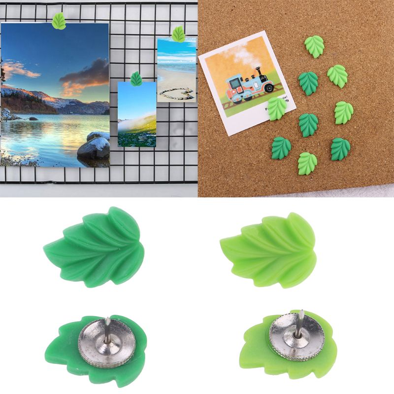 20 stk / sæt plast + metal thumbtacks kort pin pushpin kork bord til kunst foto besked væg thumb tack dekorativ til hjemmeskole