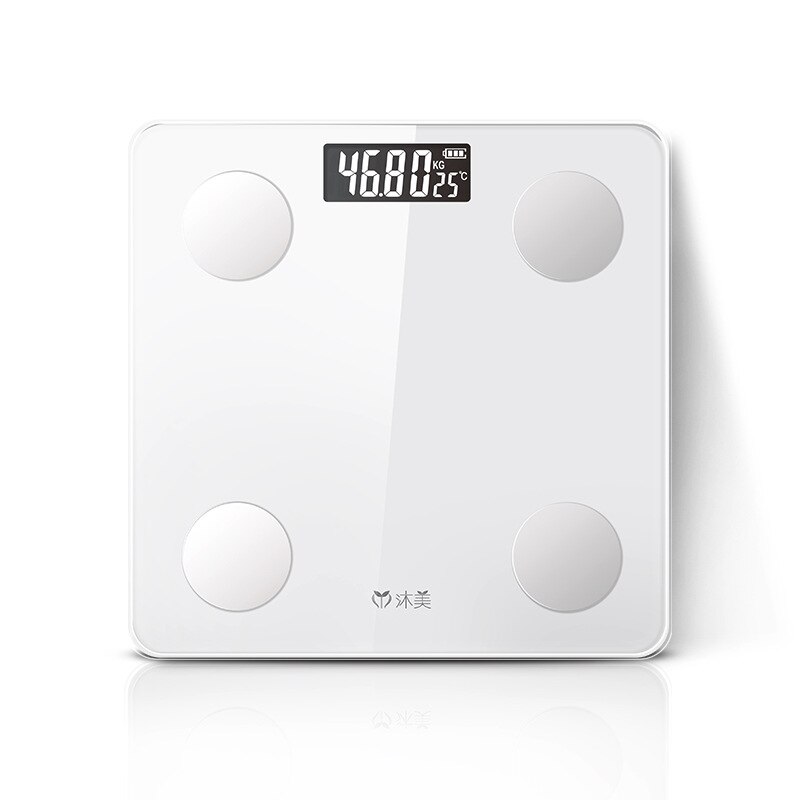 Glass Electric Weighing Balance Measuring Calculate Intelligent Bluetooth Bathroom Body Fat Scale: M02