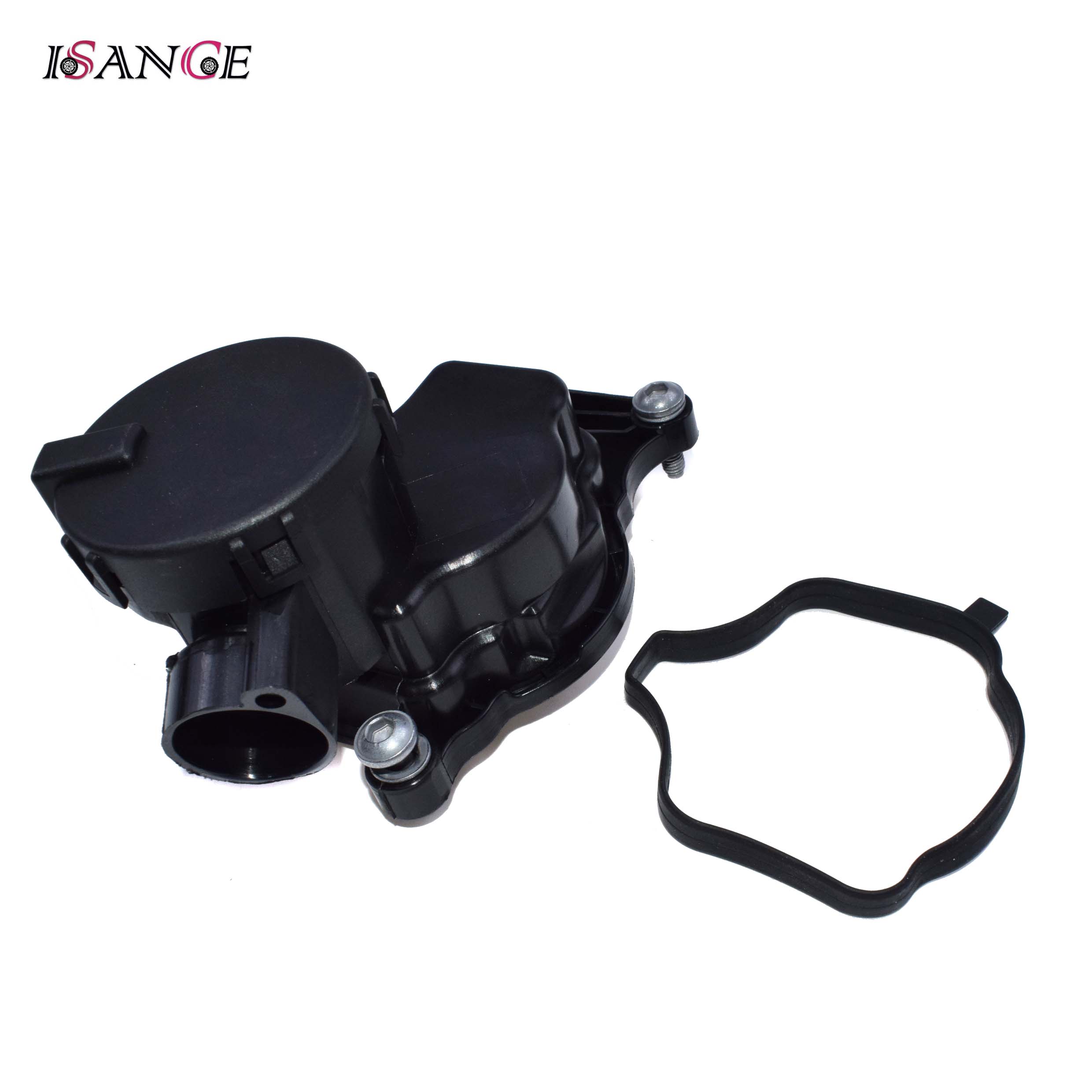 ISANCE-separador de aceite, caja de ventilación, válvula PCV para BMW 335d, 535d, 635d, X3, X5, X6, xDrive OE #11127809512, 11127803790