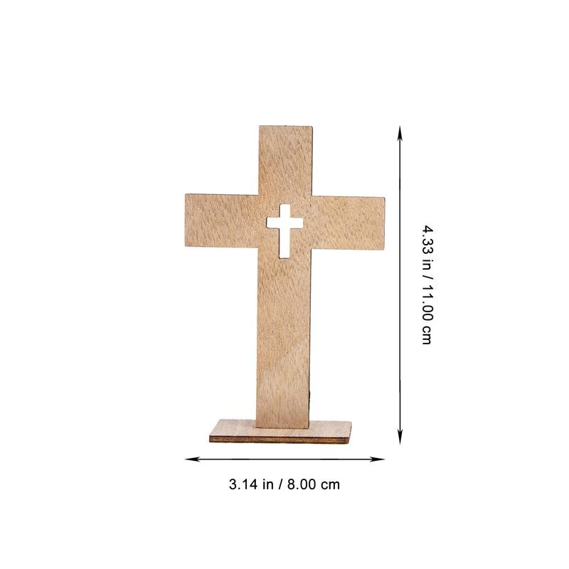 20Sets Hout Gemaakt Religieuze Cross Versiering Party Decor Supply Voor Decor