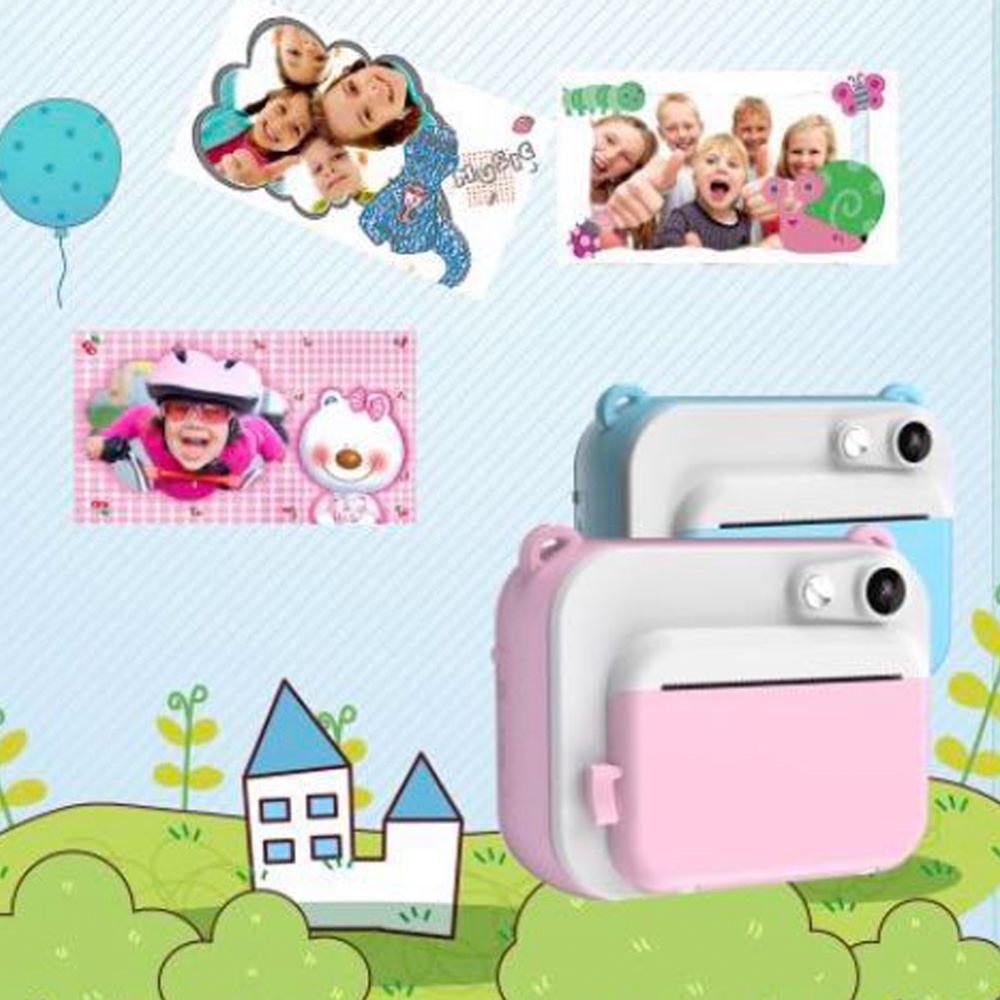 2 ''Mini Diy Instant Thermische Print Digitale Camera Educatief Kinderen Camera Automatisch Foto 'S Afdrukken Kids Chritmas Speelgoed