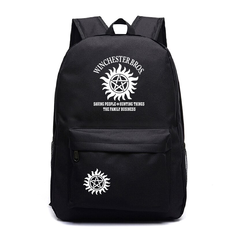 Supernatural Backpack Women Men Backpack Laptop Galaxy School Bags for Teenagers Boys Girls Travel Backpack Cheap: 2