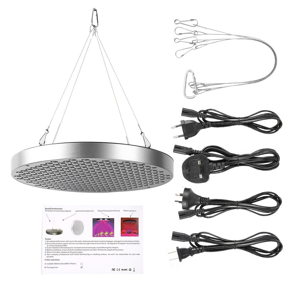85-265V 50W LED Groeilicht Indoor Planten Licht Volledige Spectrum Ronde Plant Grow Lamp Voor Greenhouse