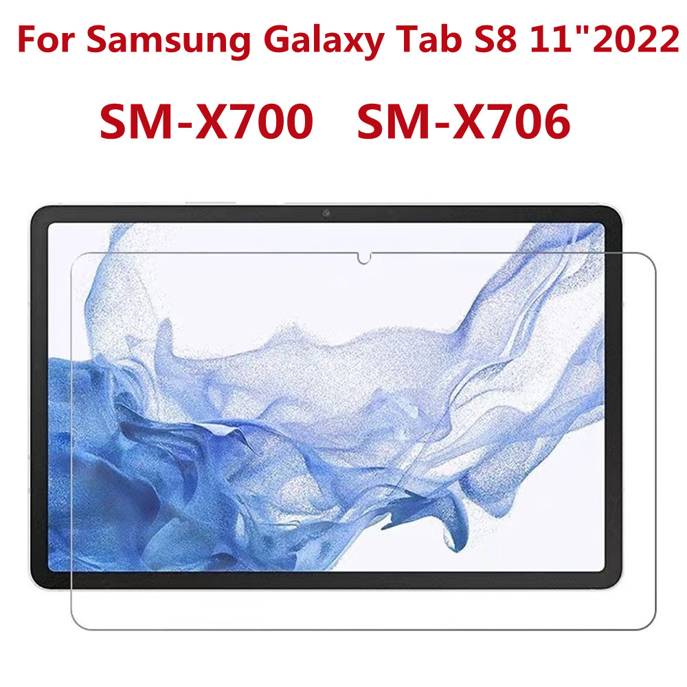 Tablet Screen Protector For Samsung Galaxy Tab S8 11 Inch Protective 2022 SM-X700 X706 Explosion Proof Clear Tempered Glass Film: Default Title