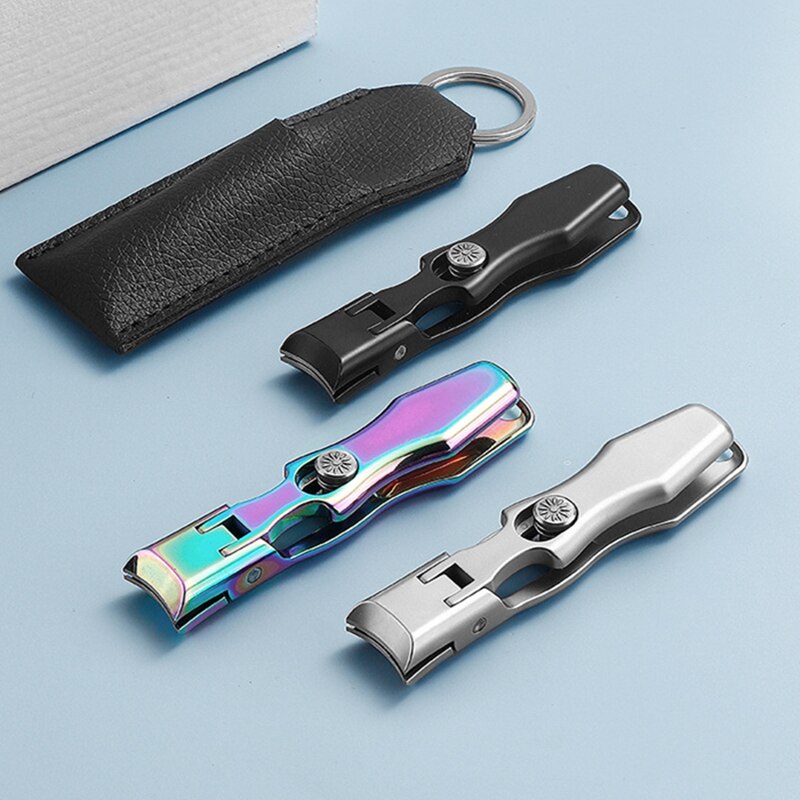 Nail Clippers Wide Jaw Stainless Steel Opening Manicure Fingernail Cutter Thick Hard Ingrown Toenail Scissors tools