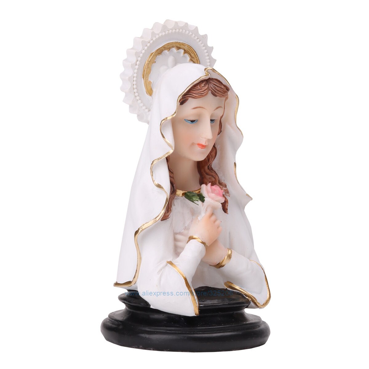Virgin Mary Buste Standbeeld Sculptuur Woondecoratie
