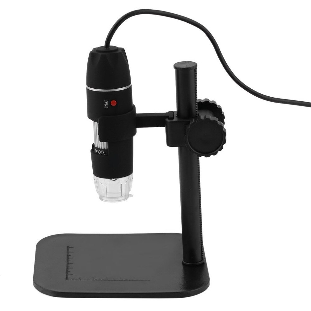 8 LED Digital USB Microscope 50X~500X Electronic Microscope 5MP USB Digital Camera Monocular Microscope Endoscope Magnifier