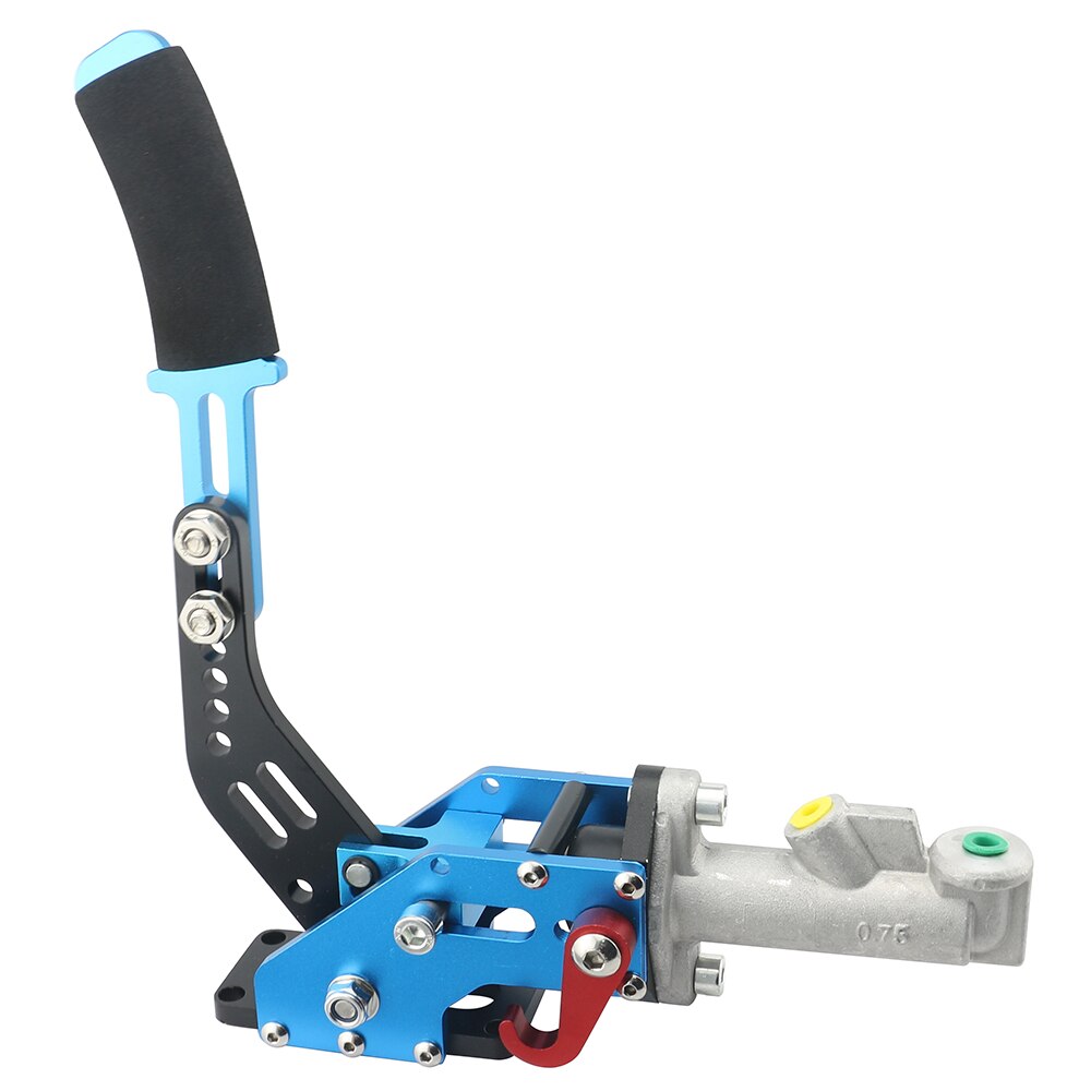 Universal E-brake Drift Race Hand Brake Black Long Vertical Hydraulic Handbrake HydroApplicable to Toyota Honda, etc: Blue