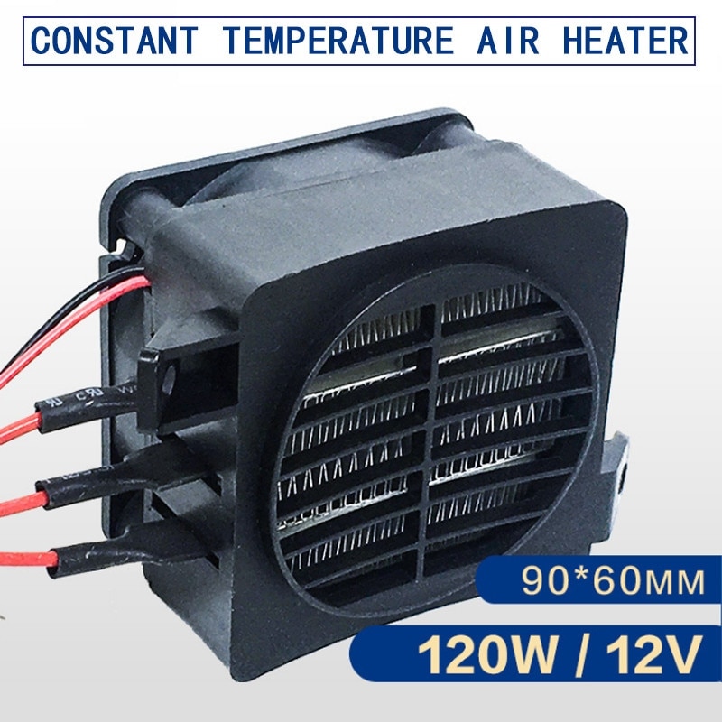 Dc 12V 100W Kamer Kachel Energiebesparende Ptc Auto Ventilator Kachel Constante Temperatuur Verwarming Kachels Fabriek Prijs veilig Thuis Diy