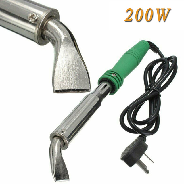 100W/150W/200W/300W Electric Soldering Welding Iron Tool Hand Solder Wire Handle Heat Pencil Welding Repair Tools: 200W Elbow