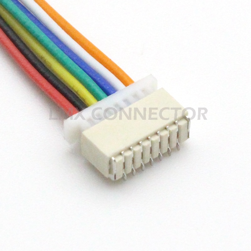 10 sets JST SH 1.0mm Connector with Cable SMD Vertical Male Socket 28AWG 10cm 2P 3P 4P 5P 6P 7P 8P 9P 10P 11P 12 Pin