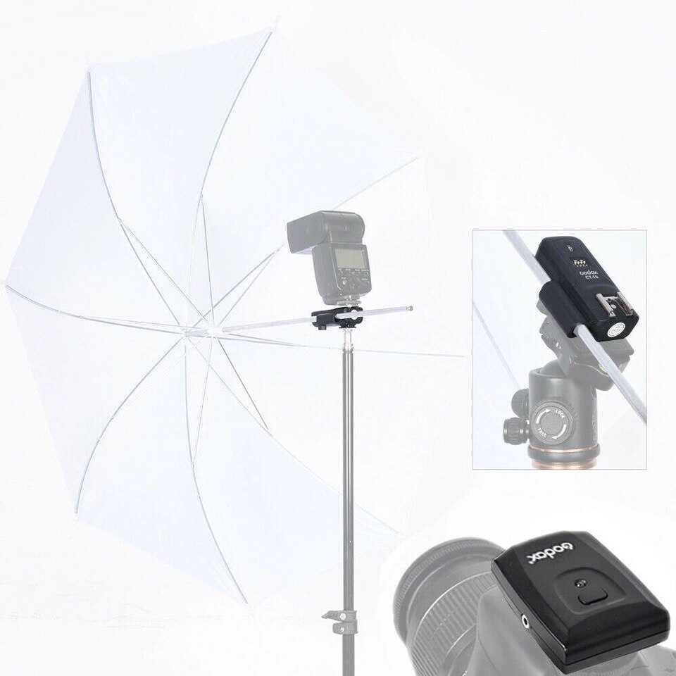 Godox CT-16 16 Channels Wireless Radio Flash Trigger Transmitter + Receiver Set for Canon Nikon Olympus Pentax Studio Flash