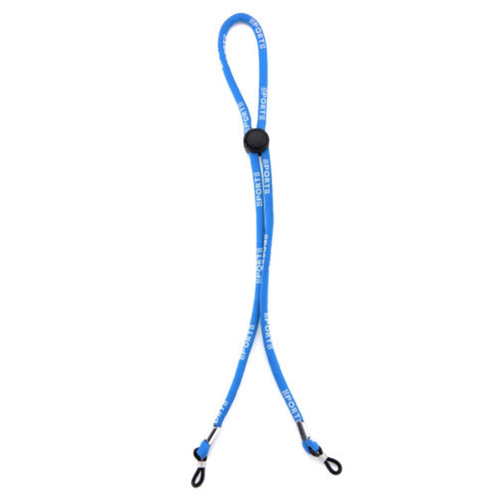 Lanyard Neck Glasses Floating Sunglasses Neoprene Sport Head Strap Anti-skid Rope: Blue
