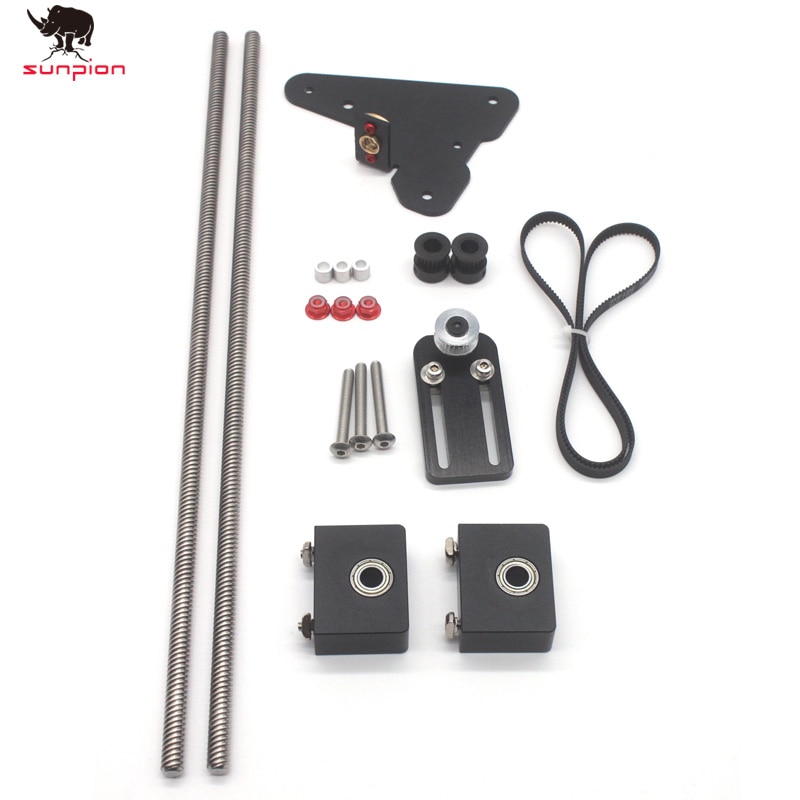 1set Creality Ender 3 CR-10 dual Z axis upgrade kit for Ender 3 Pro 3D printer parts