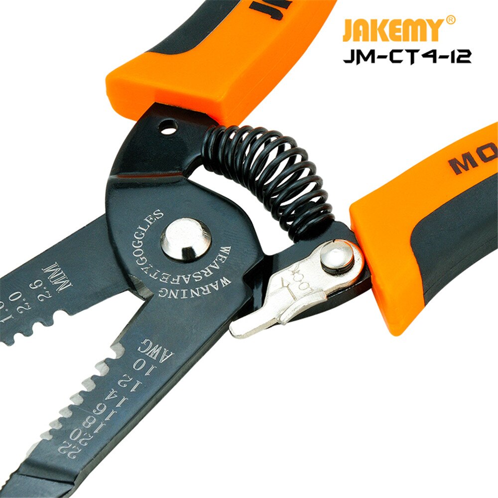 Multifunktions-abisolierzange (7 cm) für netzwerkkabel, kabelcrimpzange, pc-netzwerk-handwerkzeug