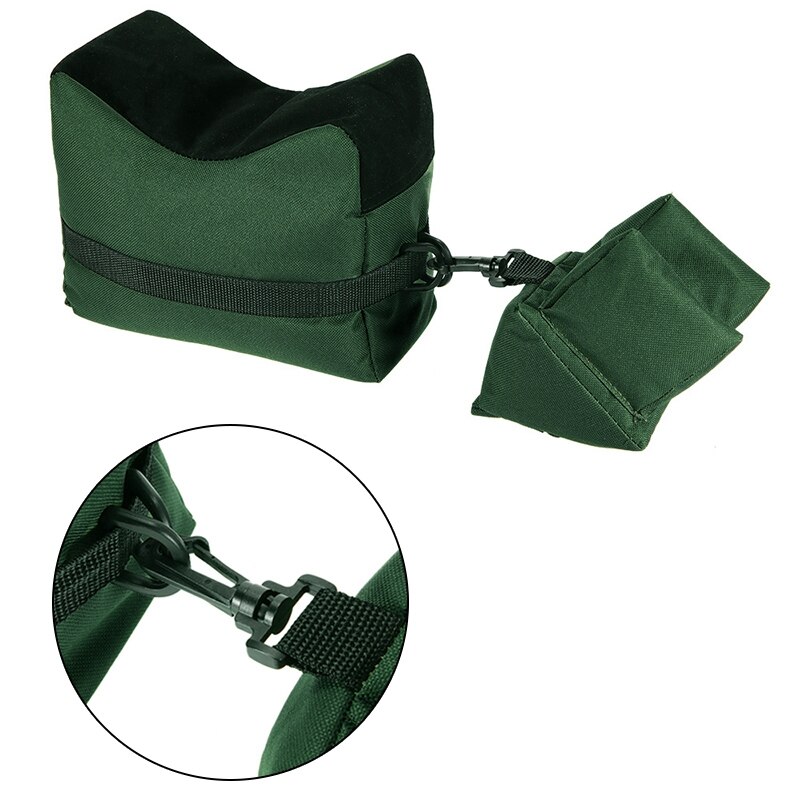 Portable Sport Front Rear Rest Bag Set Unfilled Stand