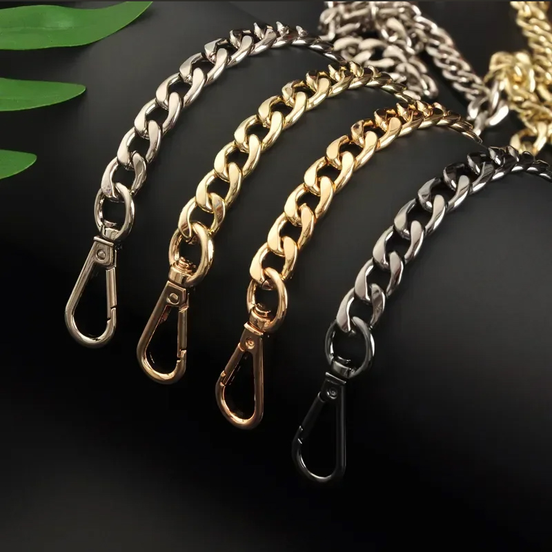 Accessori per catene in metallo Borsa da polso portatile a tracolla Tracolla a catena Accessori per bagagli di ricambio Decorazione versatile