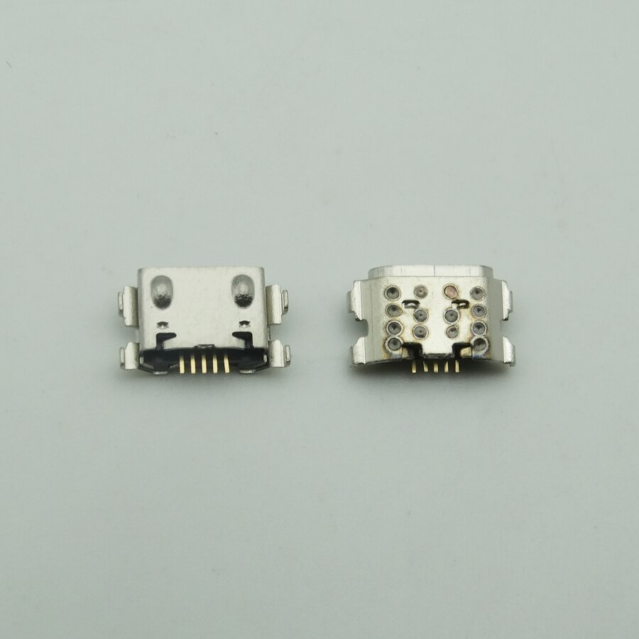 Conector de carga Micro USB para LG K12, 10-200 Uds., puerto de carga para LG Q60