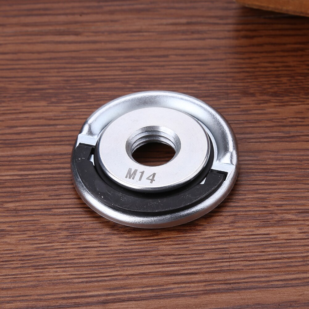 M14 Angle Grinder Inner Outer Flange Nut Set Self-locking Quick Release Nut Power Chuck Tools for Angle Grinder