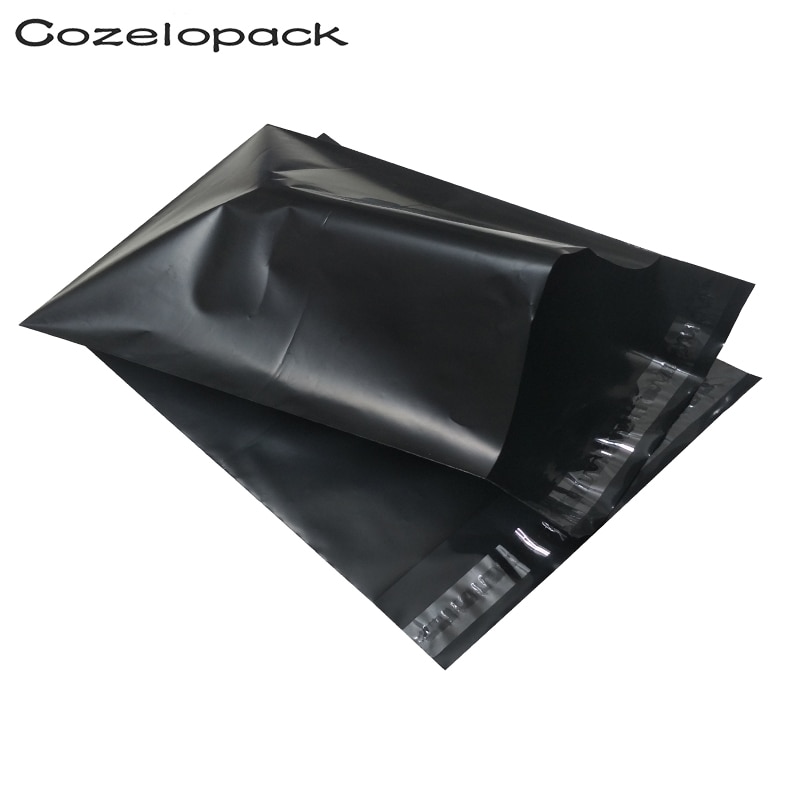 100 stuks zwarte poly mailers premium enveloppen mailer zelfklevende verzendzakken duurzaamheid multifunctionele verpakkingsenveloppen
