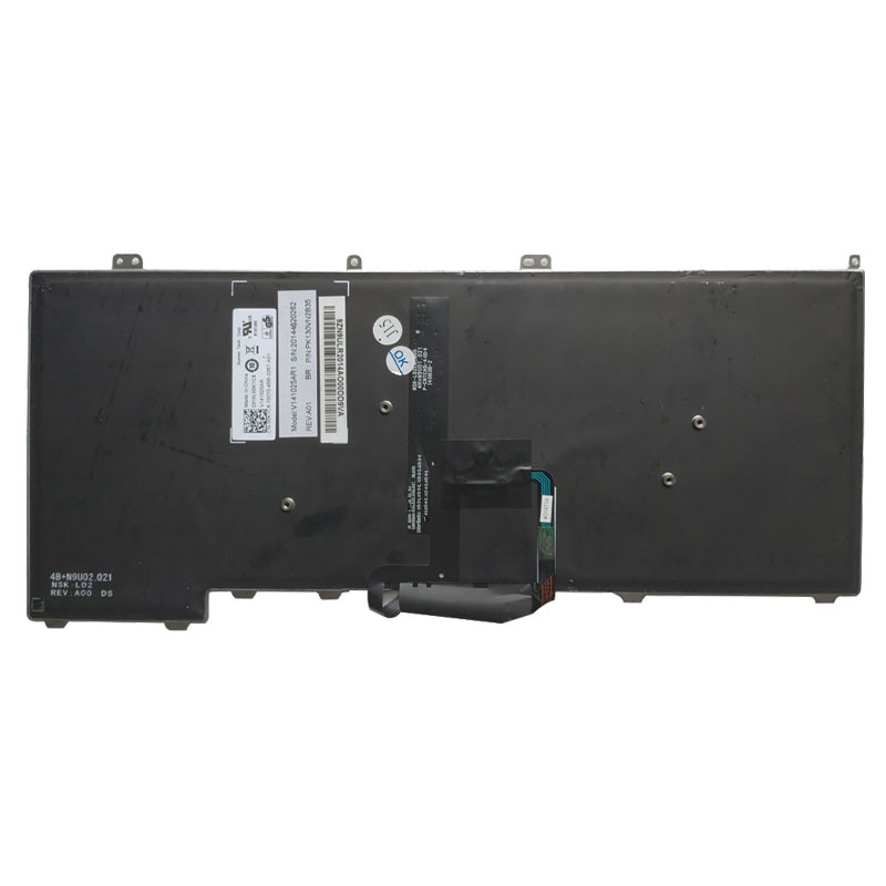 98New Backlit UI Keyboard For DELL Latitude E7440 Laptop Mouse Pointer 00K1C8 V141025AR1