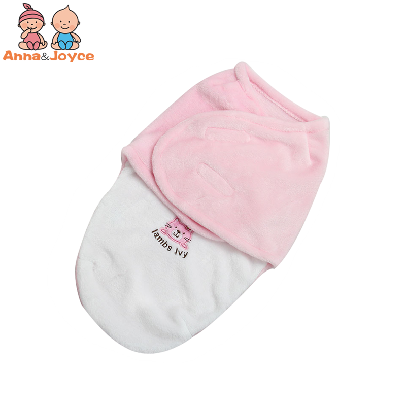 Newborn Baby Unisex 0-6 Months Receiving Blankets Cartoon Style Cotton Cobertor