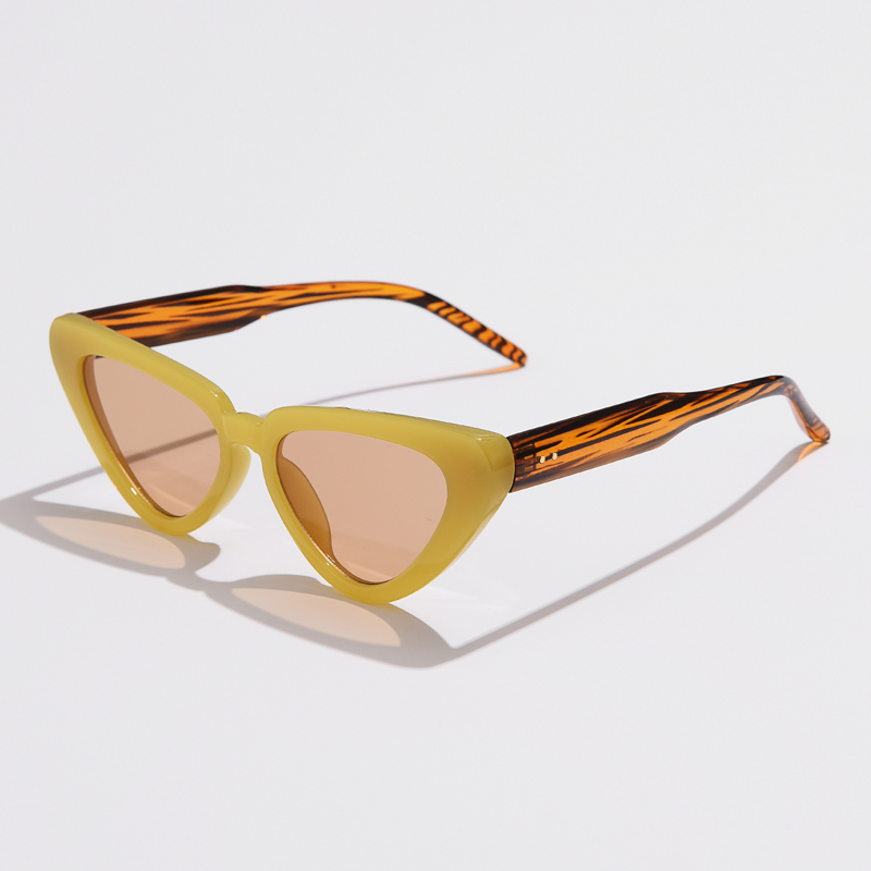 Gafas de sol tipo ojo de gato, gafas de sol tipo ojo de gato pequeñas, gafas de de para mujer, gafas con degradado de colores caramelo, gafas femeninas