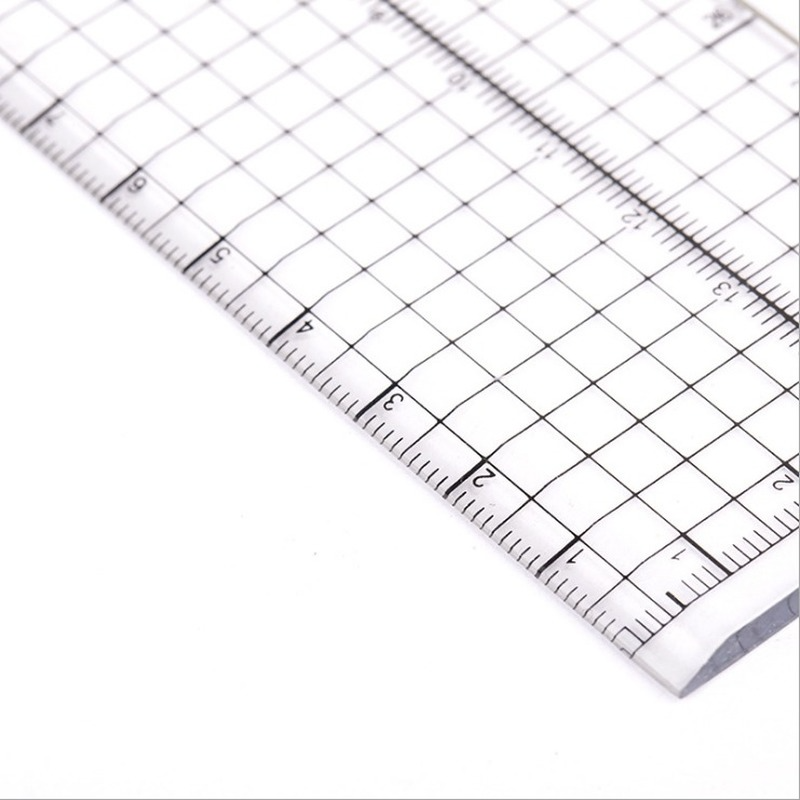 30cm Fixed Ruler Metal Stainless Steel Edge Patchwork Measuring And Cutting Manual Ruler Is Not Easy To Cut And Deform