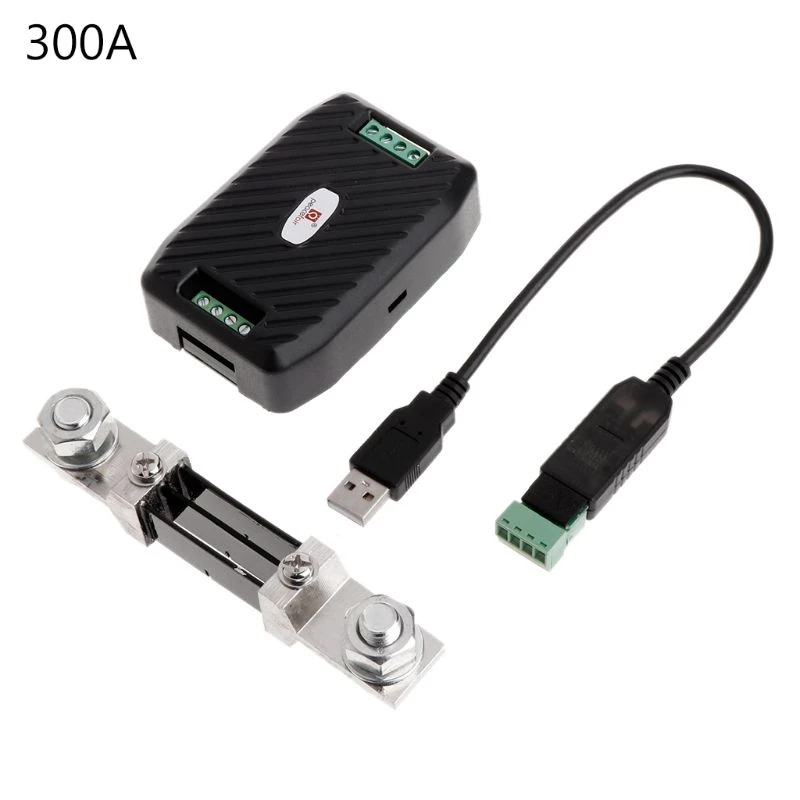 Voltmetro DC 300V E Amperometro Con RS485 Modbus – Misuratore Tensione Corrente