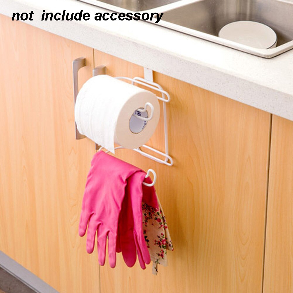 Rack Double Hanging Wall Mounted Paper Toilet Tank Roll Holder