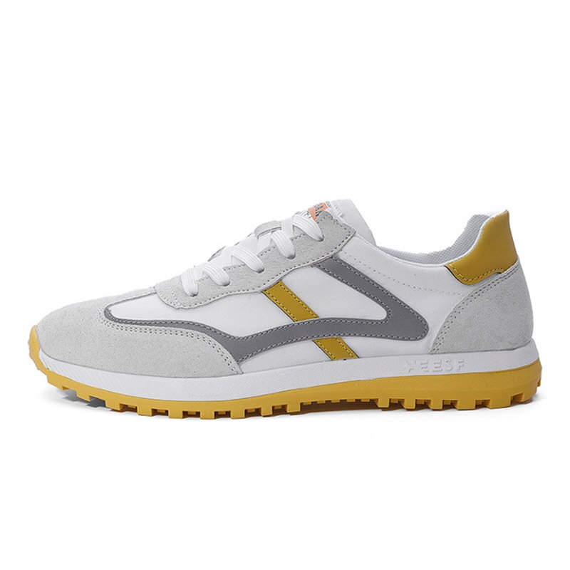 Mannen Professionele Golfschoenen Comfort Ademend Anti Slip Platte Sneaker Outdoor Casual Retro Sport Schoenen