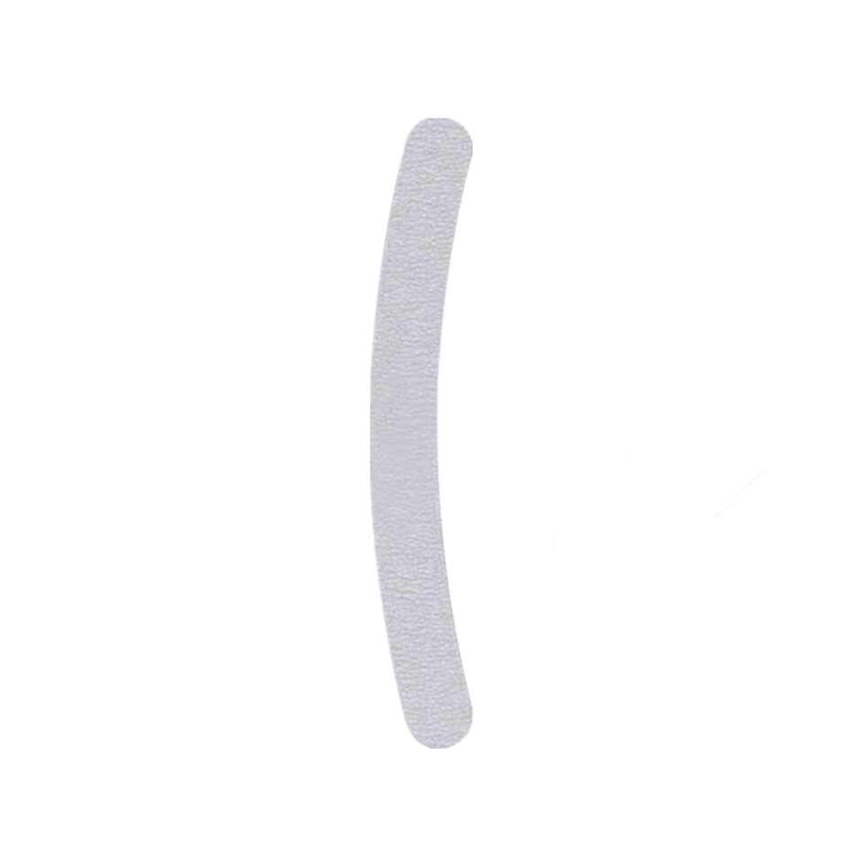 Limas cuadradas profesionales para uñas, 1 Uds., papel de arena de media luna 100/180, bloques de pulido de uñas, herramientas para el cuidado de la manicura y pulido: D