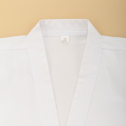 Ropa de manga larga transpirable para niño adulto de tae kwon do, ropa de karate taekwondo, uniforme, cinturón blanco dobak