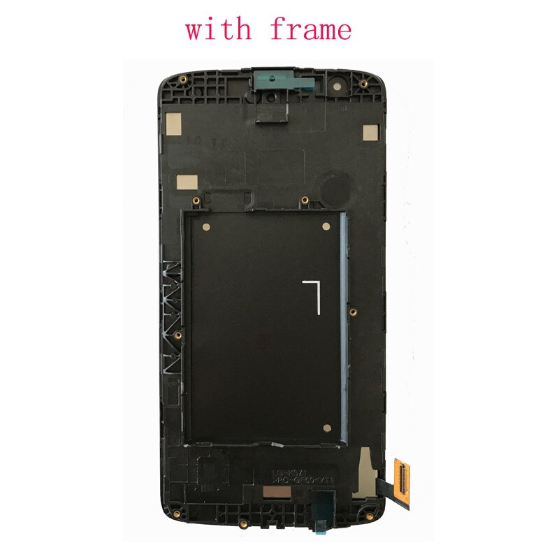 Pour LG K8 LTE K350 K350N K350E K350DS écran LCD avec écran tactile numériseur assemblée avec cadre