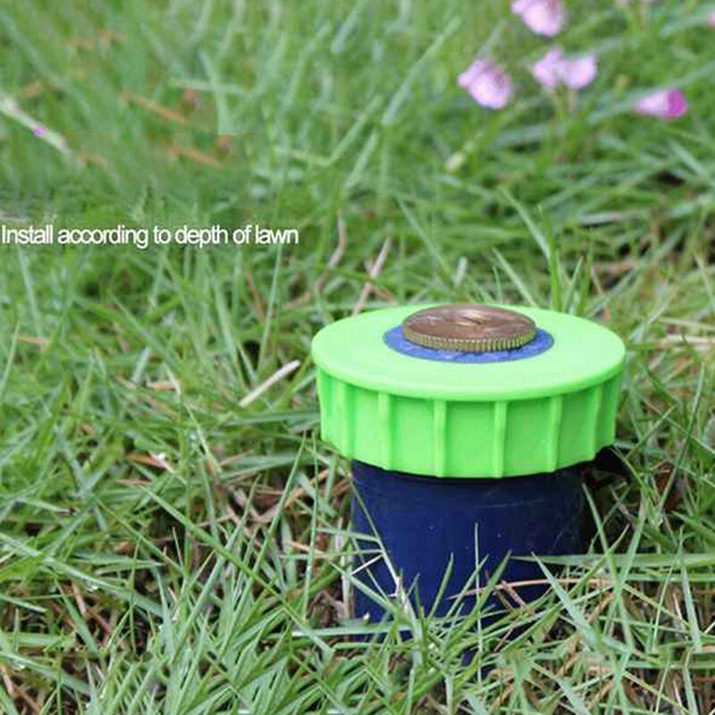 180 Degree 1/2 Type Adjustable Pop-Up Sprinkler Lawn Irrigation Gear Drive Sprinkler Garden Irrigation Supplies 10 Packs