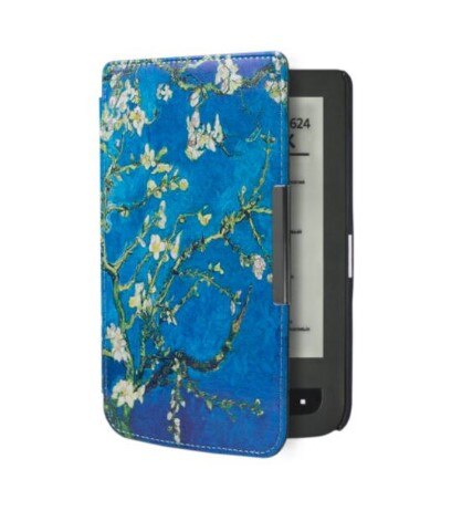 Gligle Magnet Case Cover for Pocketbook 614/615/614plus/624/625/626/640 Touch Lux2 PU Leather Ebook Shell: XH