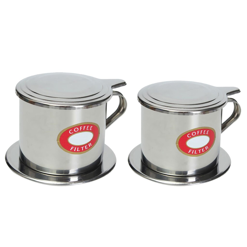 Pour Over Vietnamese Coffee Filter Screw Down Insert 50ml 100ml