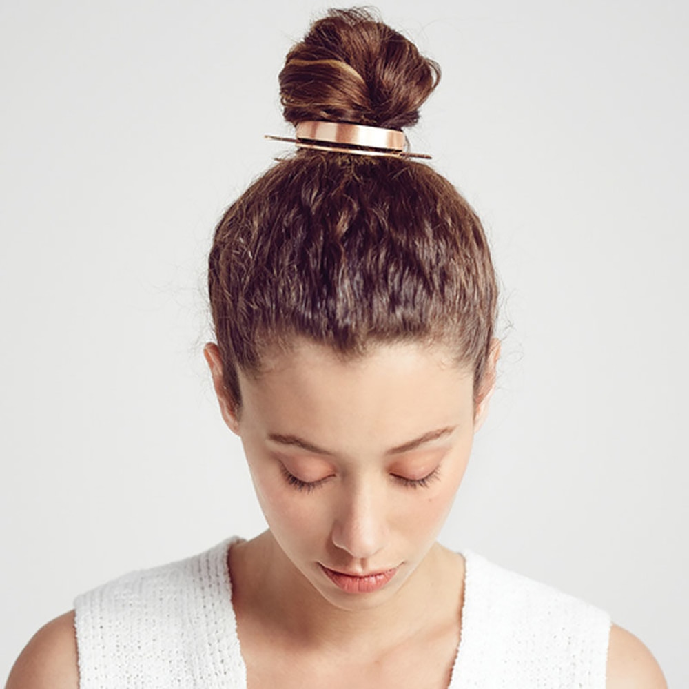 Métal Vintage cheveux chignon support pince femmes cheveux bâton chignon Cage ronde queue de cheval cheveux griffe chapeaux accessoires de coiffure