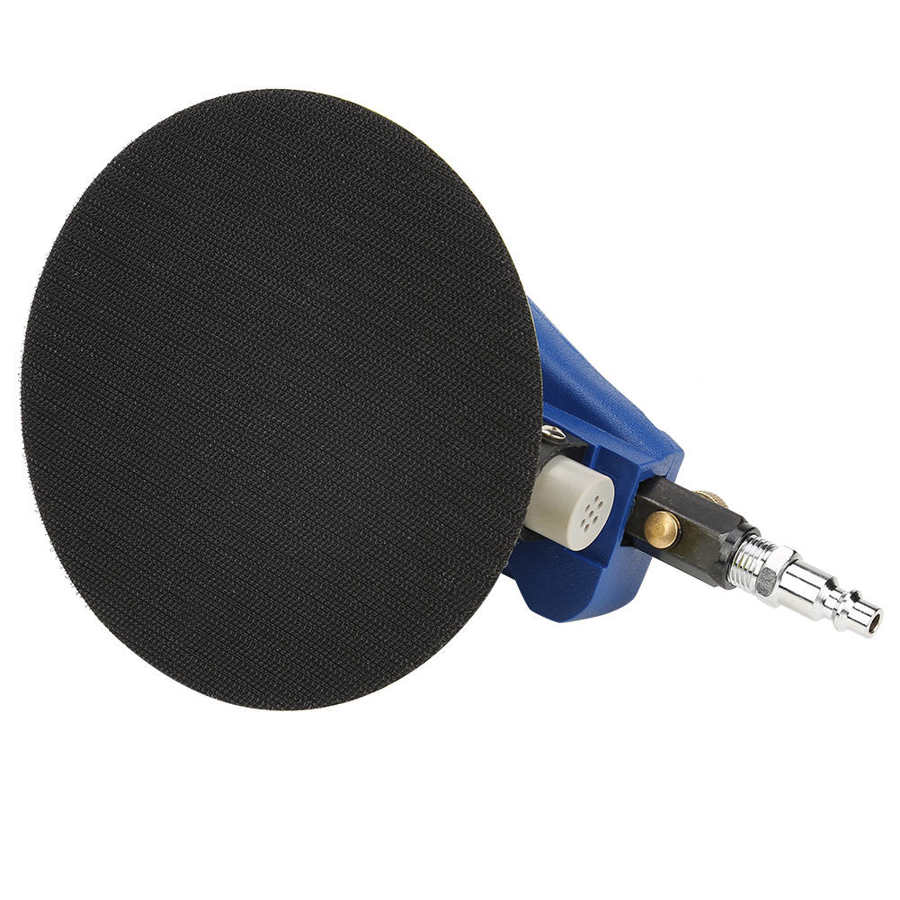 6-inch Hand-operated Pneumatic Sanding Tool with 6-inch Compressed-air Orbital Sander 10000rpm AT-980