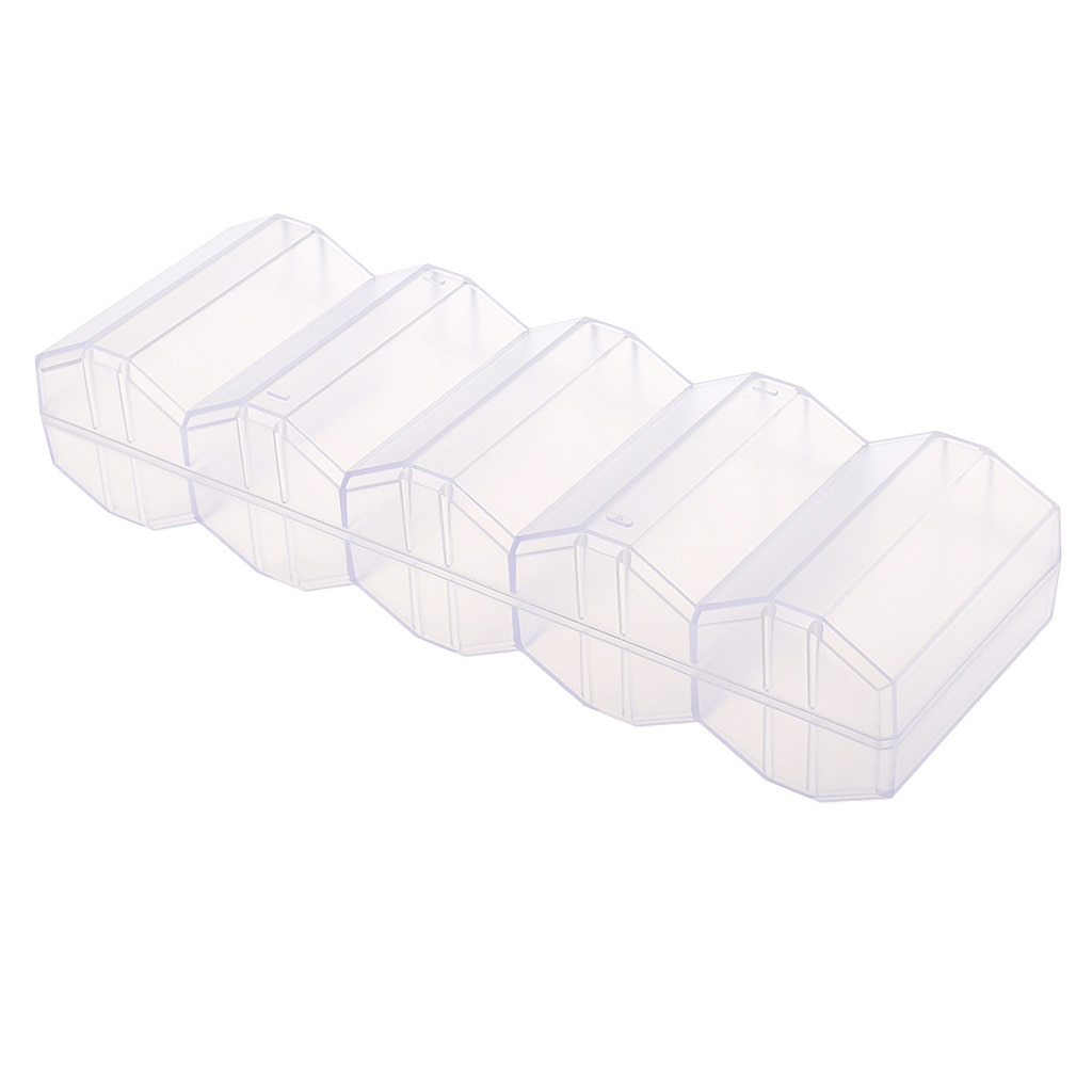 Transparant Acryl Poker Chips Lade 100 Chips Display Honingraat Case Box Met Cover