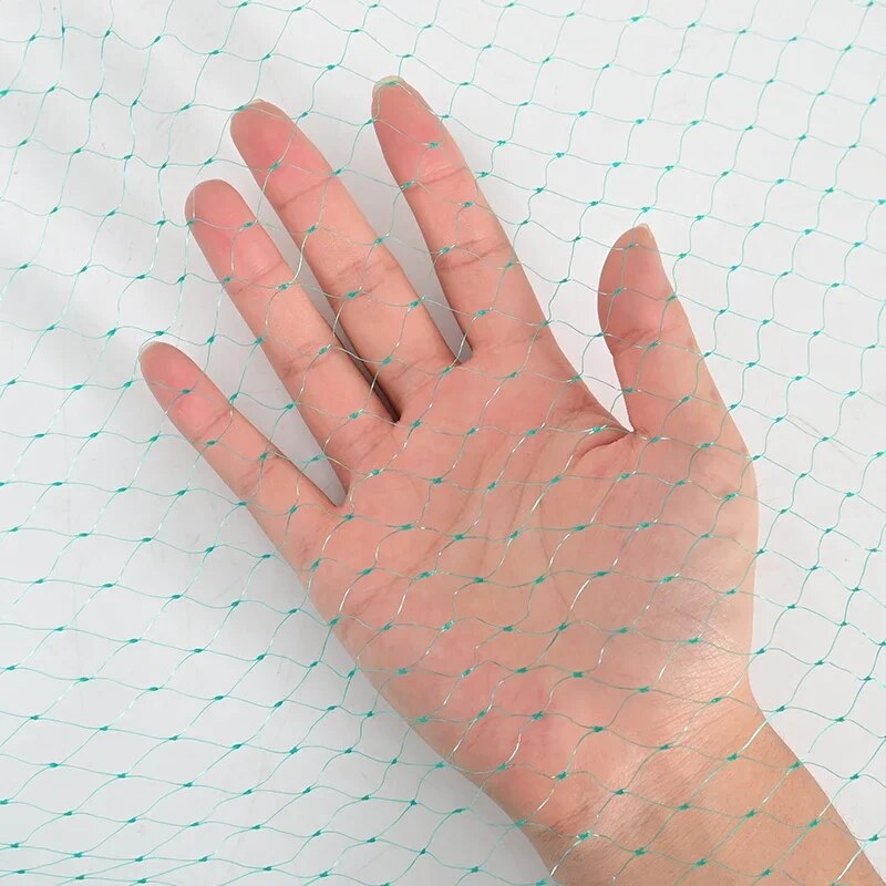 Havenet grønt vævet net beskytter planter frugt blomster træer stræk hegn holdbare netstoppere fugle hjorte dyr